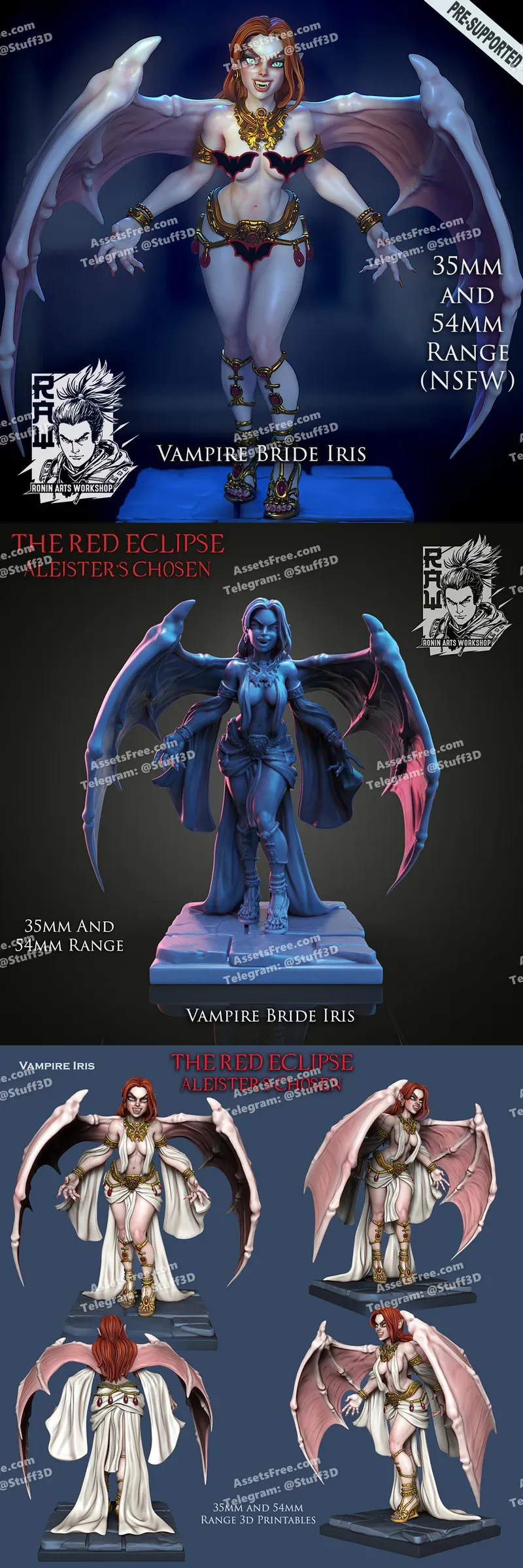 Vampires Blood Golem Anabele  Iris