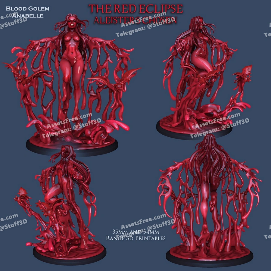 Vampires Blood Golem Anabele