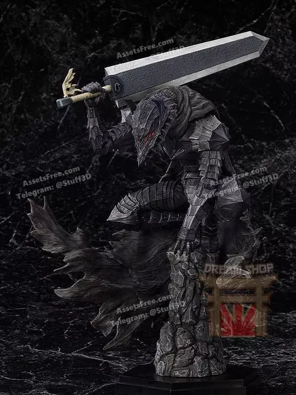 Berserk on edge fantasy anime sword character