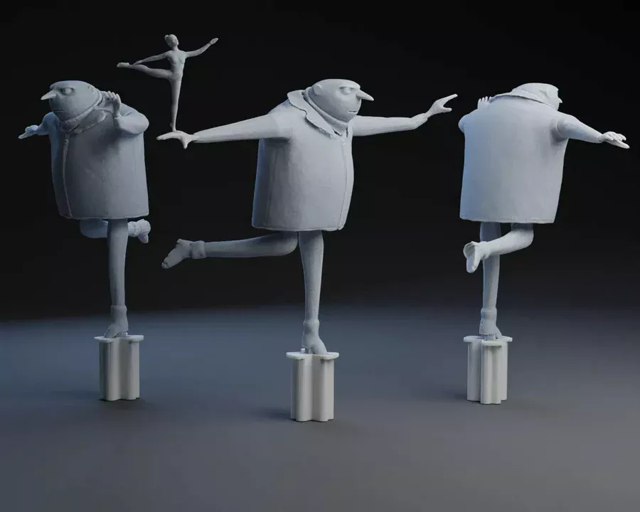 Drill Bit Ballerina Gru