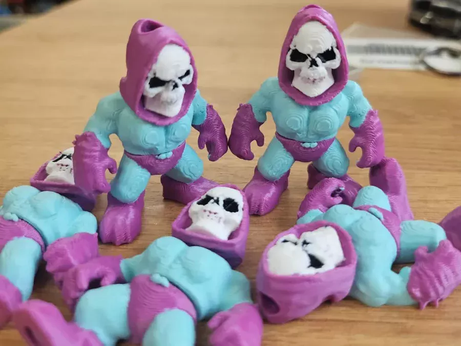 Skeletor micro hero bambu