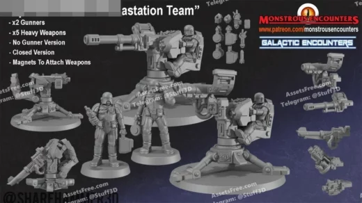 04-13-20 arbiters dev team 1 - 3D model for printing | AssetsFree.com