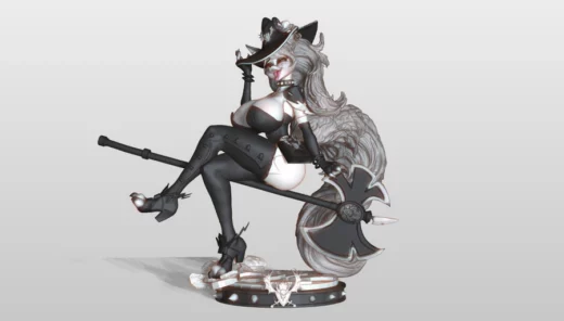 2024-11-02 witch loona nsfw - 3D model for printing | AssetsFree.com