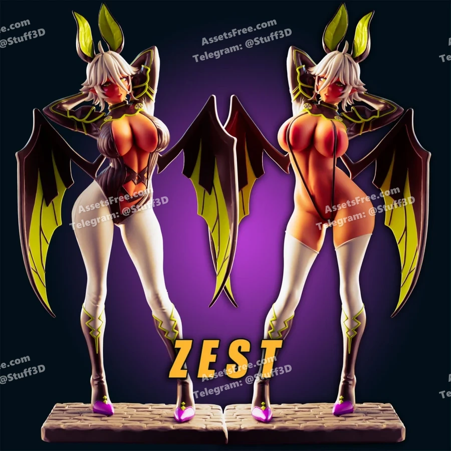 2024-11 zest nsfw+futa - 3D model for printing | AssetsFree.com