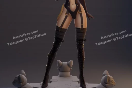 3dmoonn steampunk catwoman