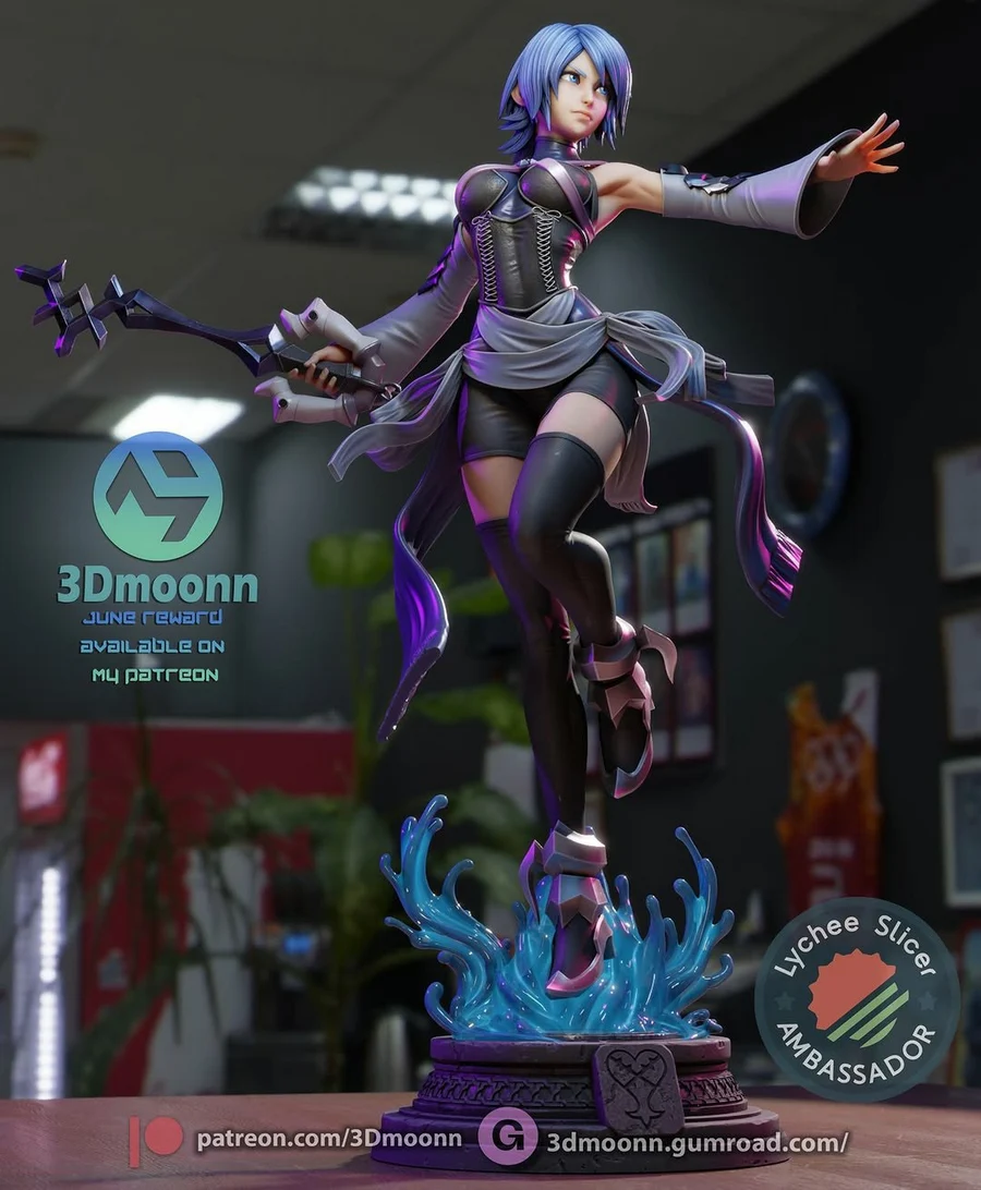 3dmoonn aqua stl anti aqua + standard version - 3D model for printing | AssetsFree.com