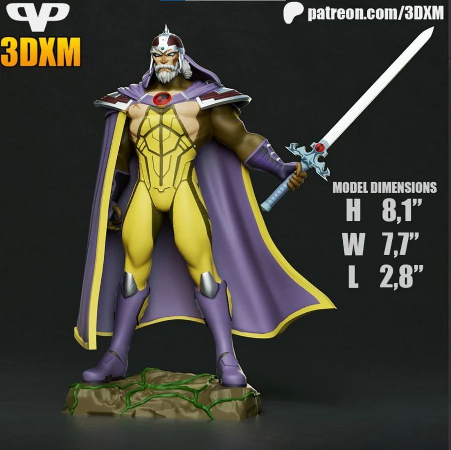 3dxm – 2025-05 – jaga - 3D model for printing | AssetsFree.com