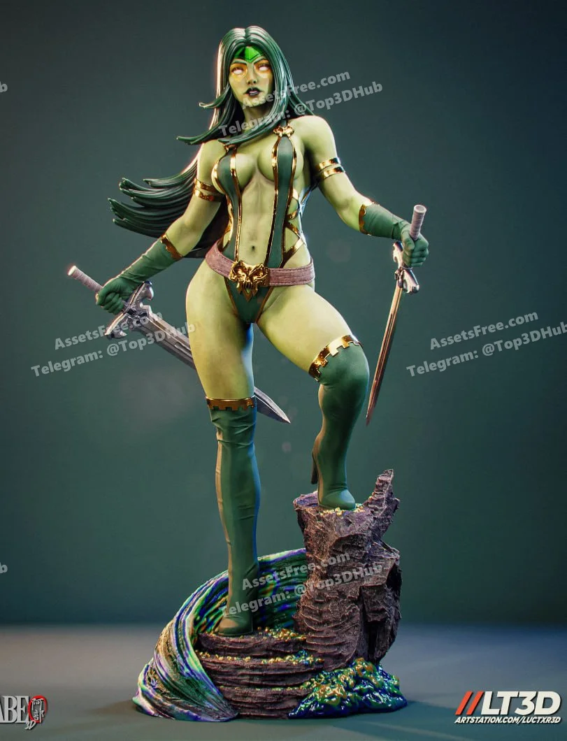 Abe3d 2025 03 gamora by lt3d
