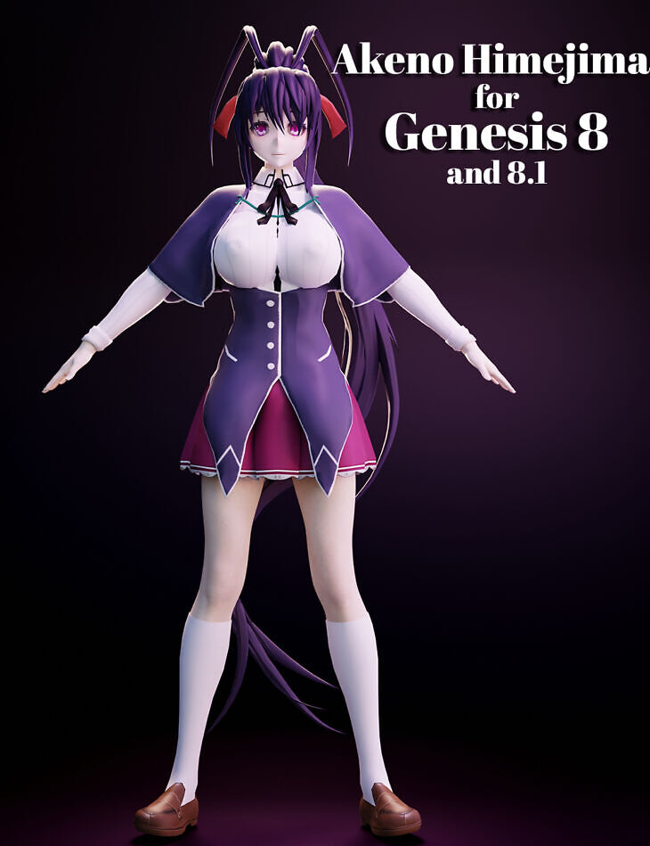 Akeno himejima for genesis 8 and 8.1 female