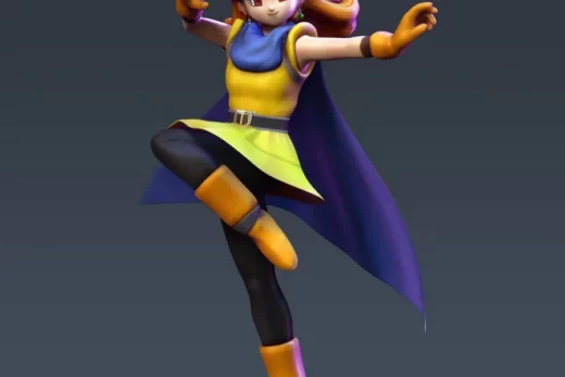 Alena dragon quest fanart @top3dhub