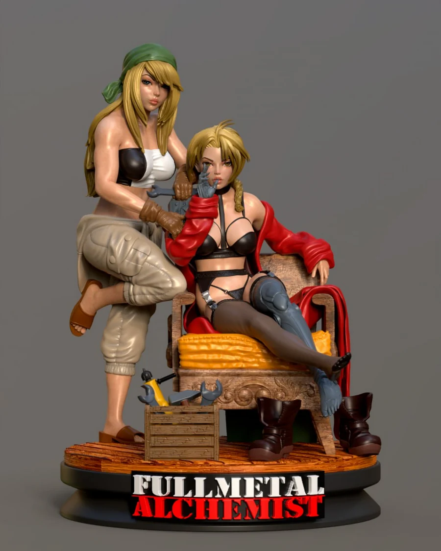 Alphonse and edward elric female @top3dhub