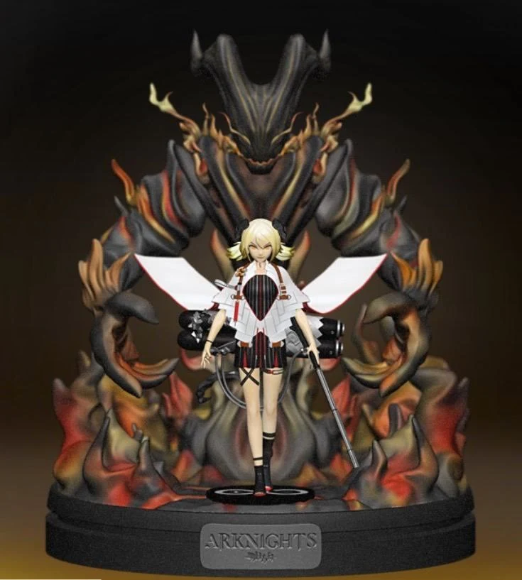 Arknight ifrit unsplit version @top3dhub