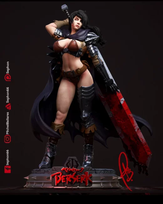 Berserk female guts