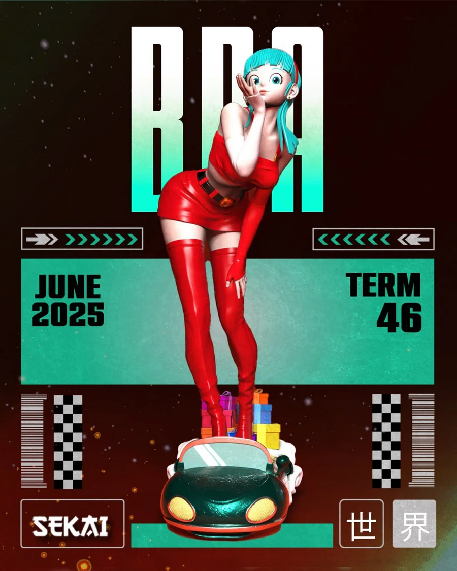 Bra (dragon ball) statue + bust sekai3d