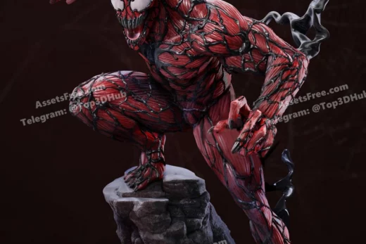 Cardoso3d carnage marvel comics