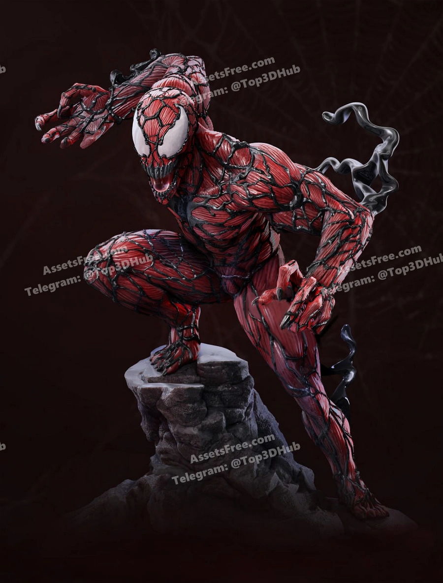 Cardoso3d carnage marvel comics