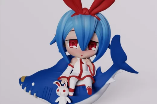 Chibi pleinair @top3dhub