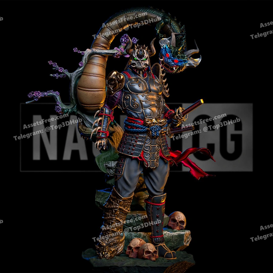 ConSTLantinopla_Fan_Art_Samurai_SpawnStatue – STL 3D Print Model | AssetsFree.com Constlantinopla fan art samurai spawnstatue