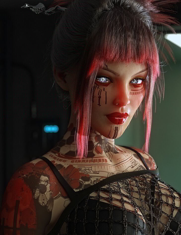 CyberPunk Collective Tattoos for Genesis 9 – STL 3D Print Model | AssetsFree.com Cyberpunk collective tattoos for genesis 9