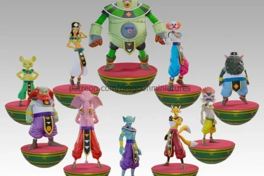 Dragoon miniatures dioses de la destruccion