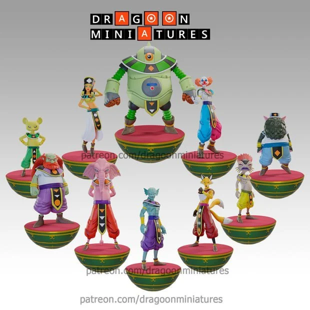 Dragoon miniatures dioses de la destruccion