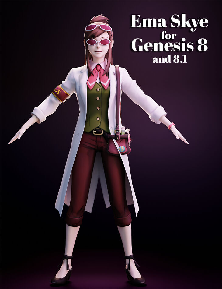 Ema skye for genesis 8 and 8.1 female