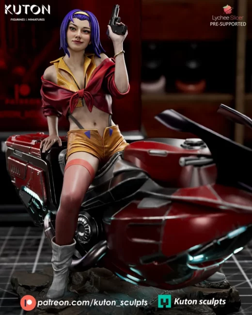 Faye valentine kuton sculpts
