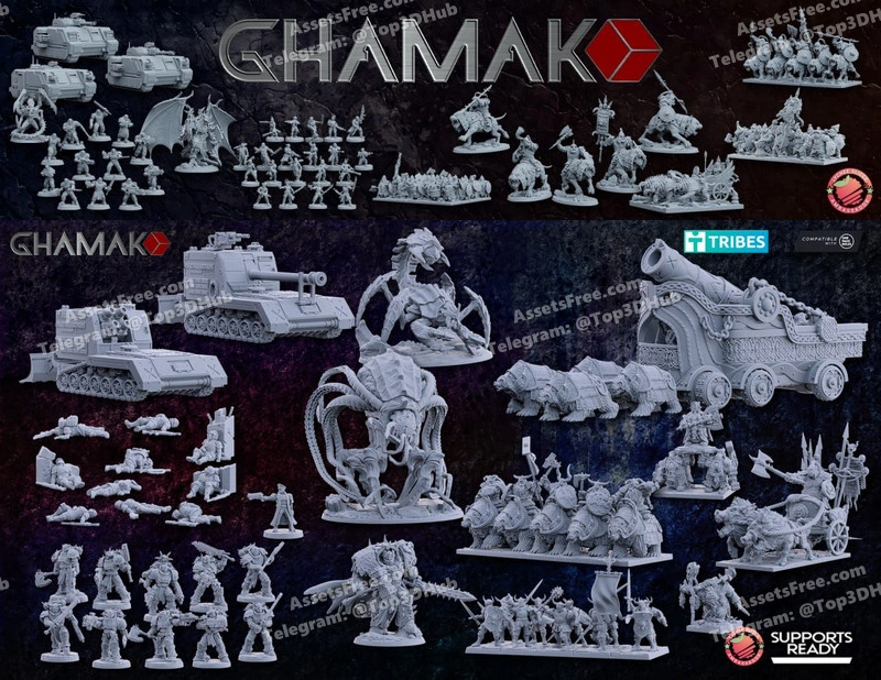 Ghamak SciFi January 2025 – STL 3D Print Model | AssetsFree.com Ghamak scifi january 2025