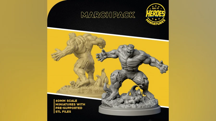 HoH_2025_03_The Red General – STL 3D Print Model | AssetsFree.com Hoh 2025 03 the red general