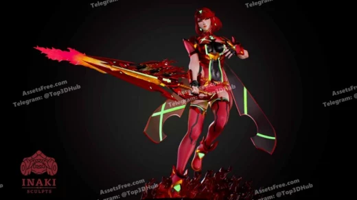 Inaki sculpts 2025 02 pyra xenoblade