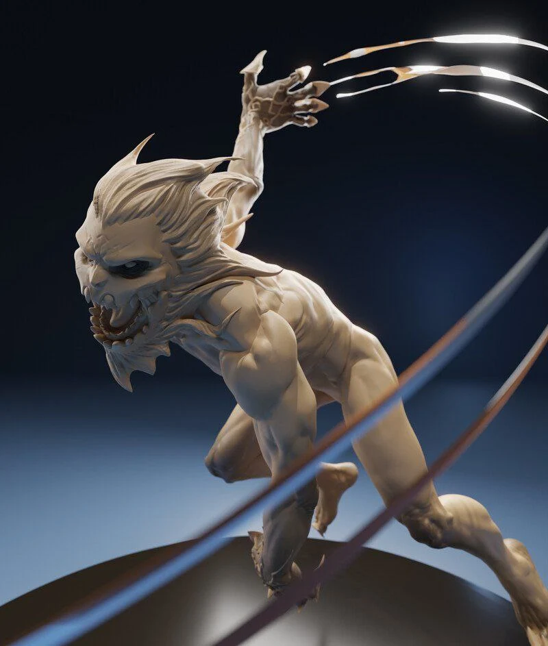 Jaw titan by gianluca roll