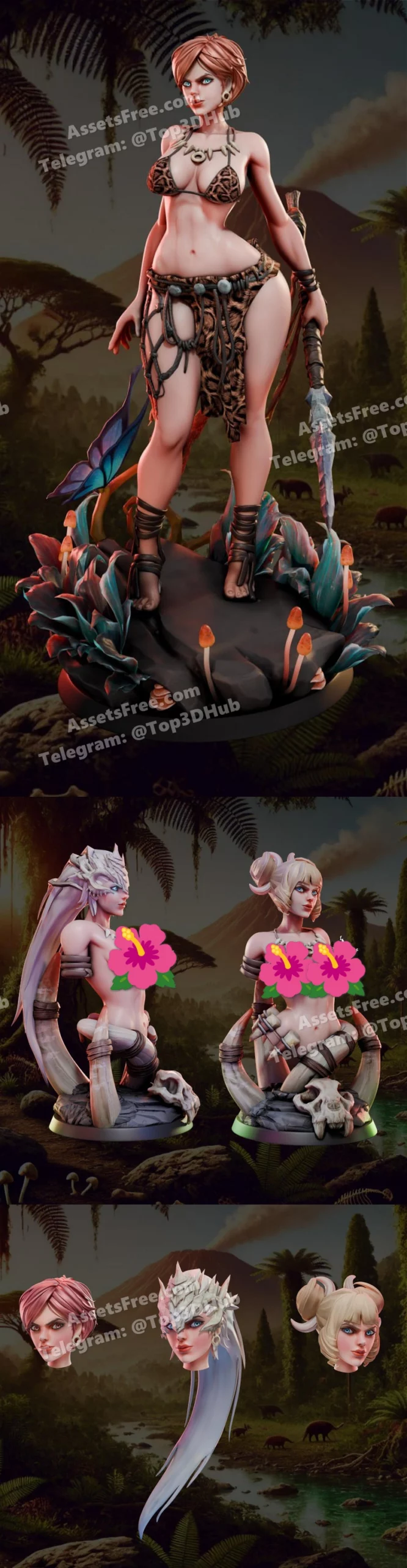 Kira wildmane cavewoman