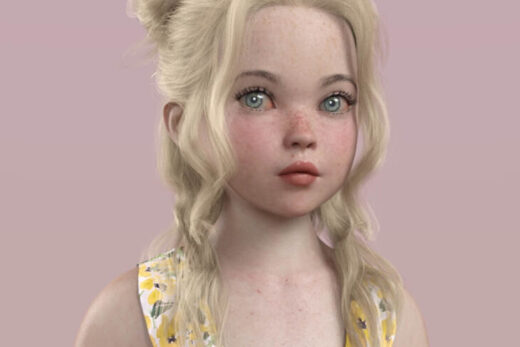 Lila t morph for genesis 8 female