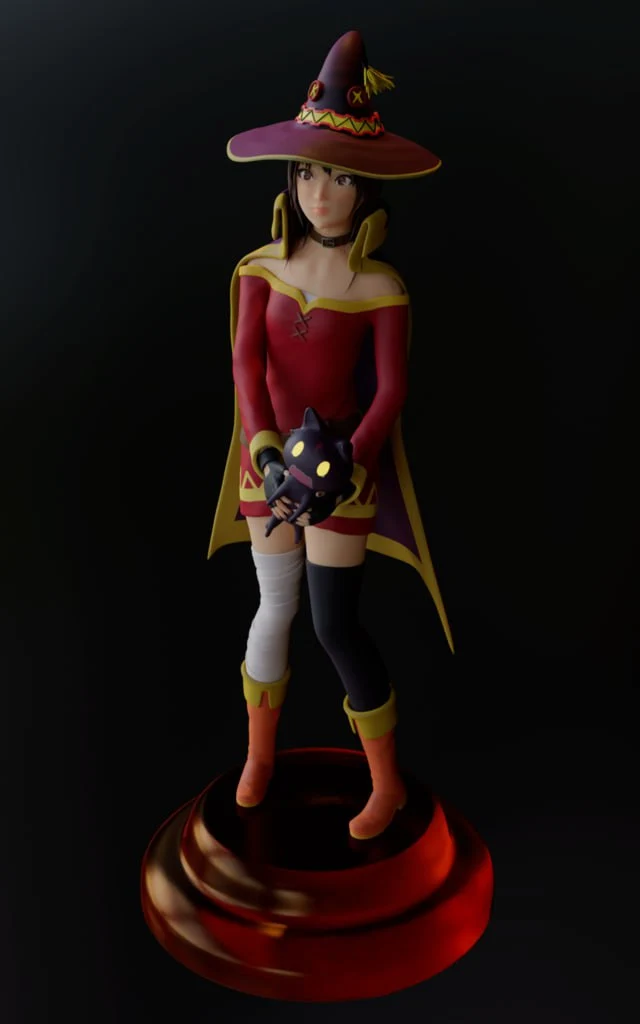 Megumin chomosuke konosuba @top3dhub