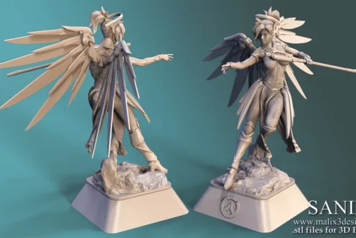 Mercy (overwatch) fdm