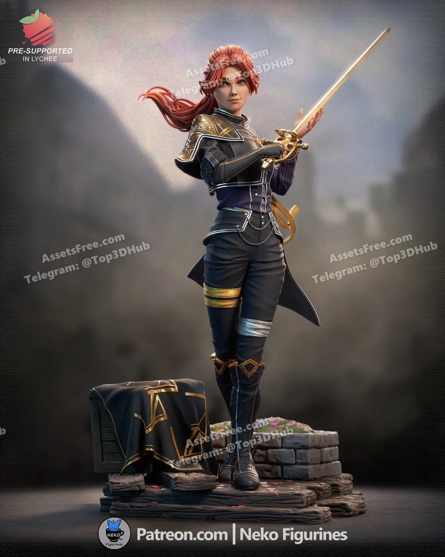 Neko Figurines – Maelle (Expedition 33) – STL 3D Print Model | AssetsFree.com Neko figurines maelle (expedition 33)