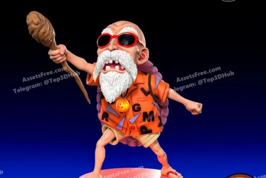 Roshi chibi @lucasperez