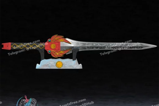 Red ranger sword
