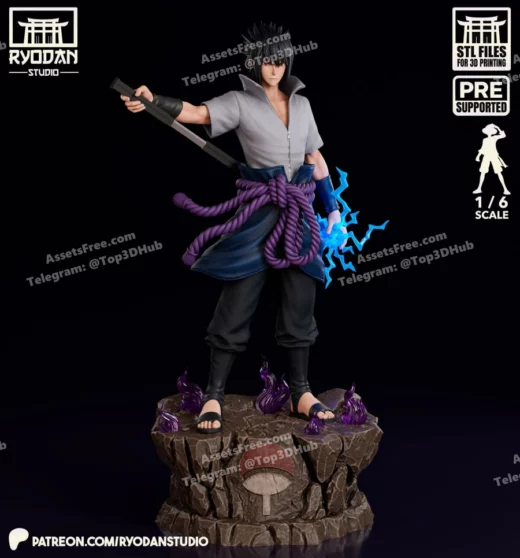 Sasuke uchiha naruto ryodanstudio