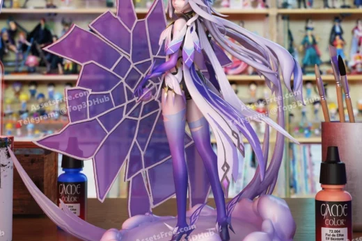 Serik collection – skirk – genshin impact – 3d print model stl