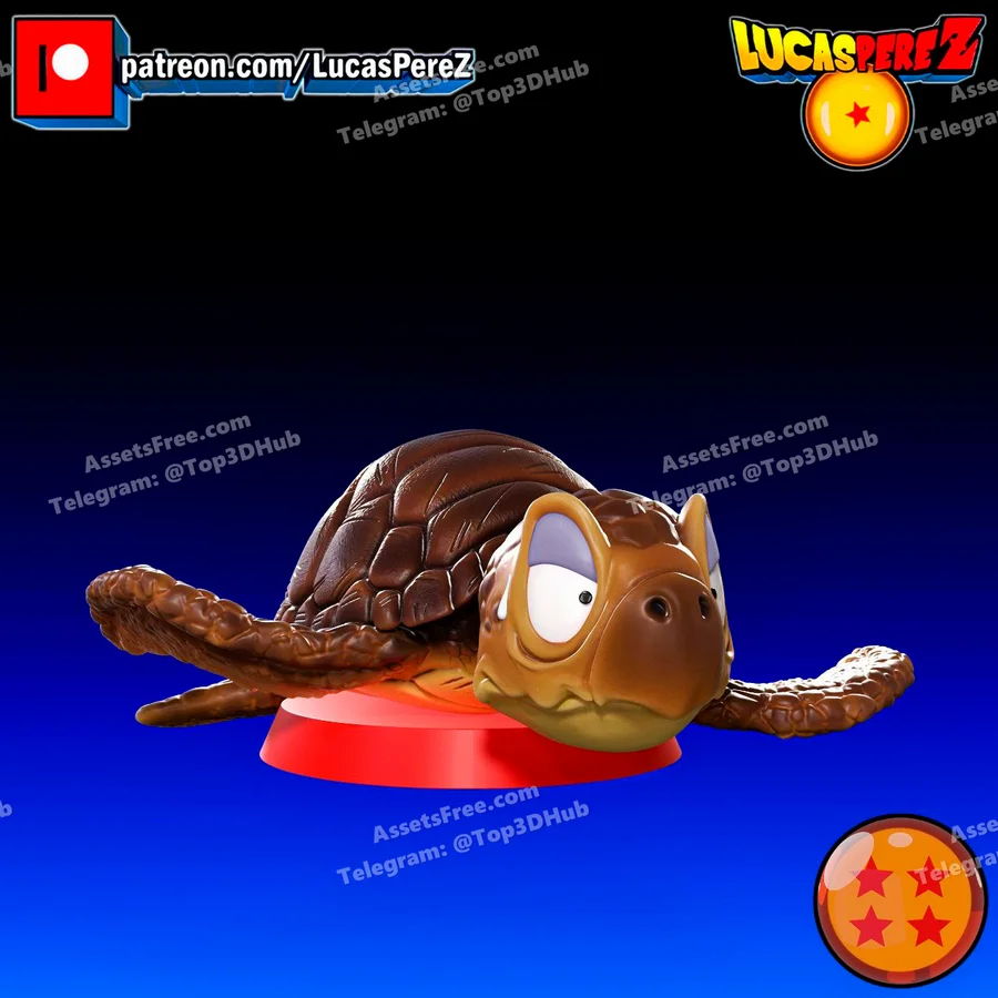 TORTUGA – @LucasPerez – STL 3D Print Model | AssetsFree.com Tortuga @lucasperez