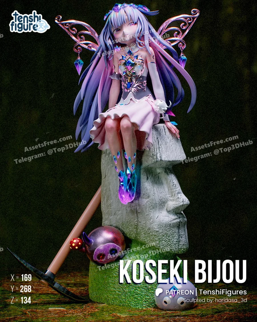 Tenshi figures vtuber koseki bijou
