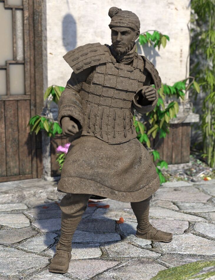 The Action Terracotta Warrior for Genesis 8.1 Male and Michael 8.1 – STL 3D Print Model | AssetsFree.com The action terracotta warrior for genesis 8.1 male and michael 8.1