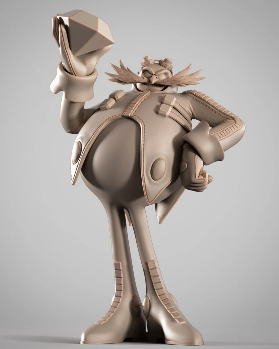 Dr Eggman Sculpture #2