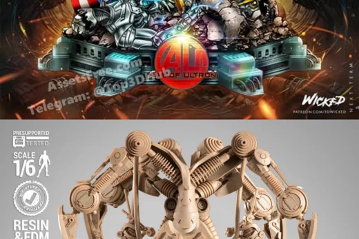 Wicked ultron 2025 sculpture