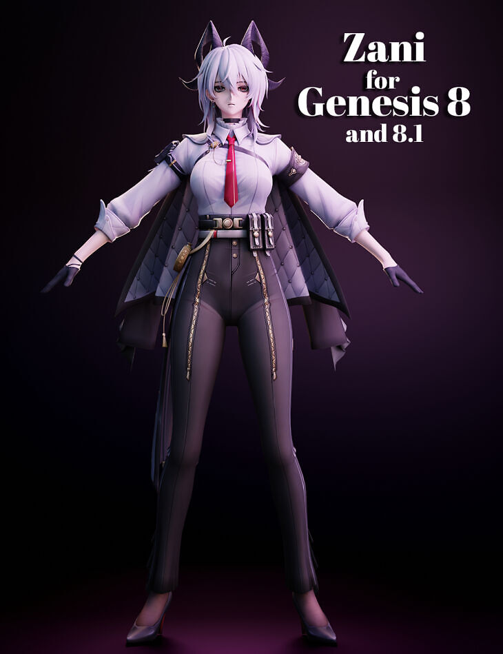 Zani for genesis 8 and 8.1 female