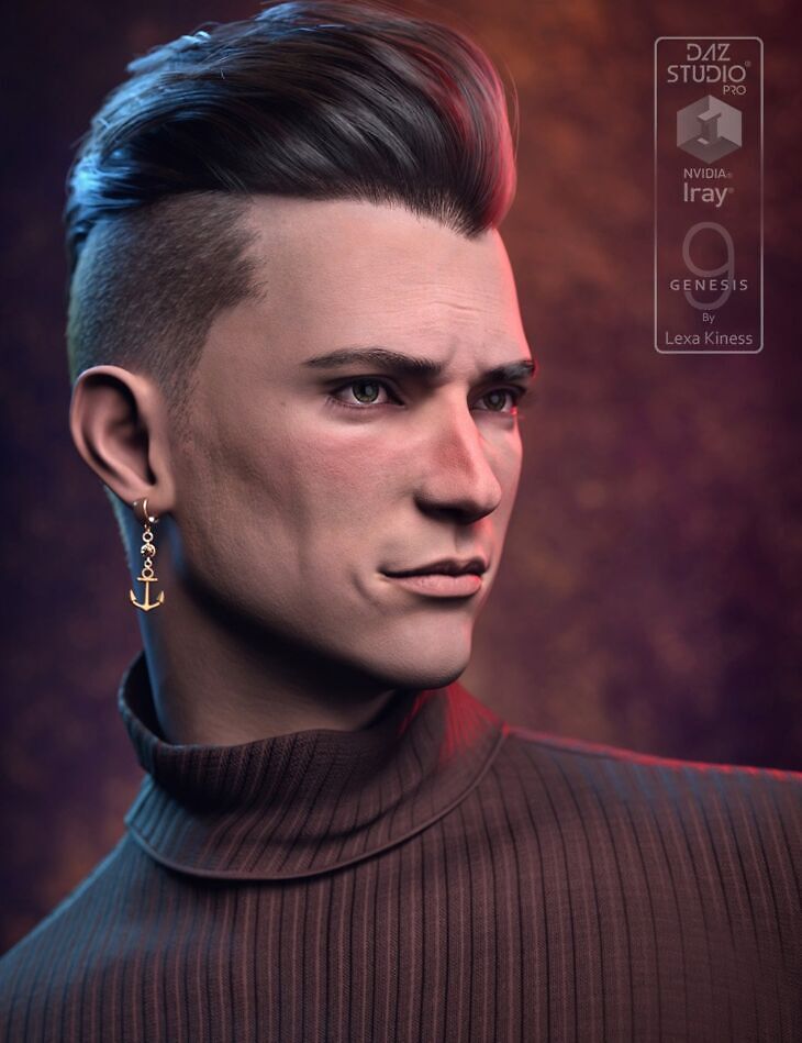 ashcroft hd for genesis 9 - 3D model for printing | AssetsFree.com