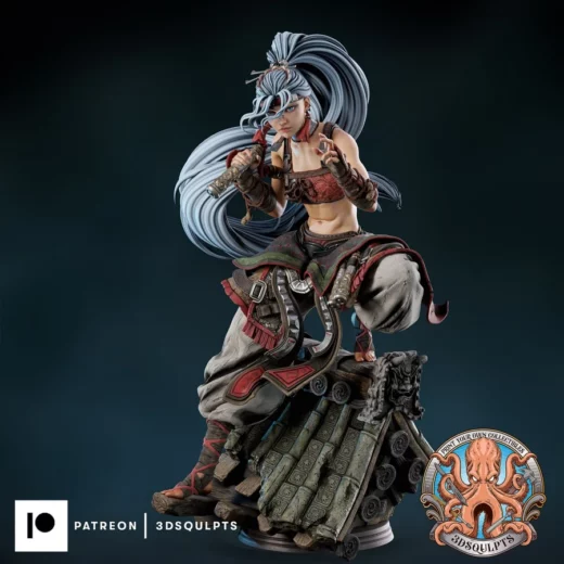 assassin + extras - 3D model for printing | AssetsFree.com