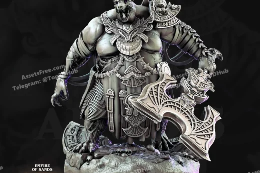 av games – anubian brutes 3 - 3D model for printing | AssetsFree.com