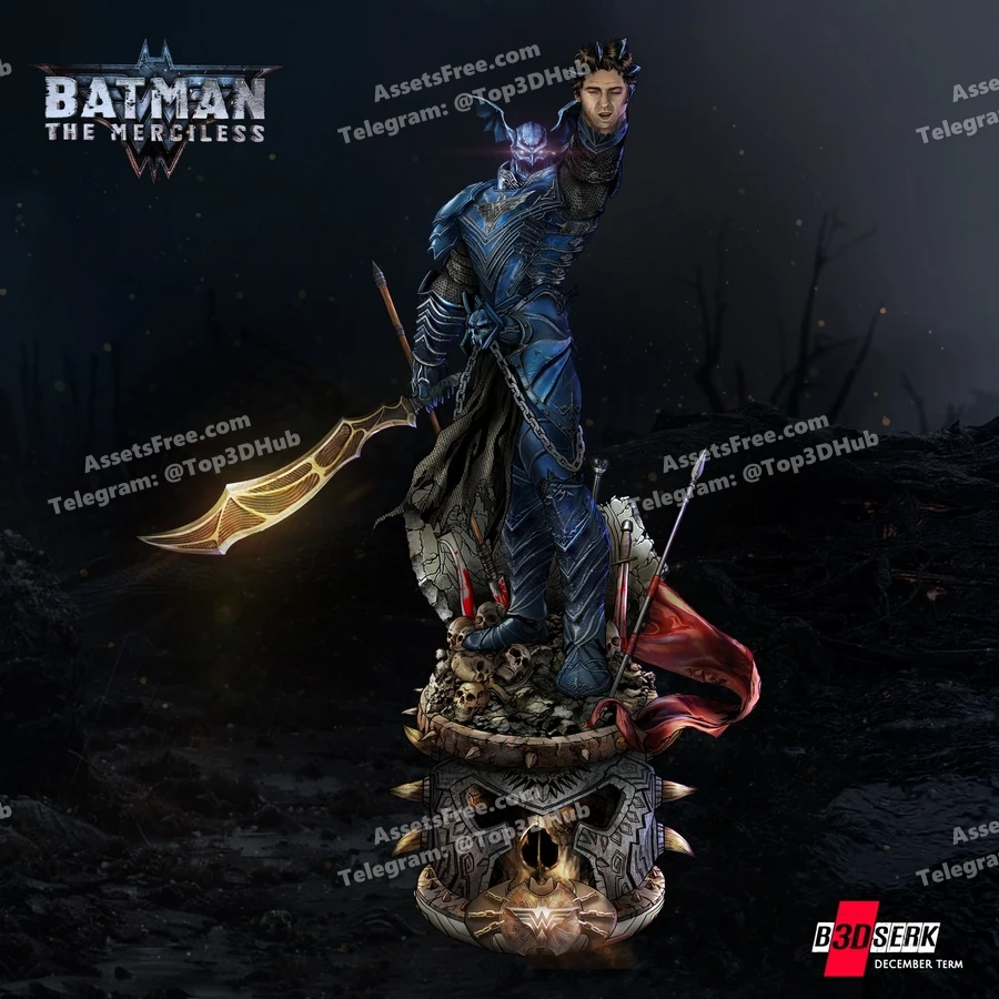 b3dserk – merciless sculpture - 3D model for printing | AssetsFree.com